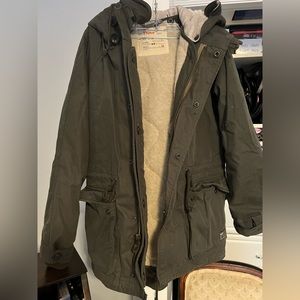 COPY - TNA Winter Utility Jacket with Sherpa lining